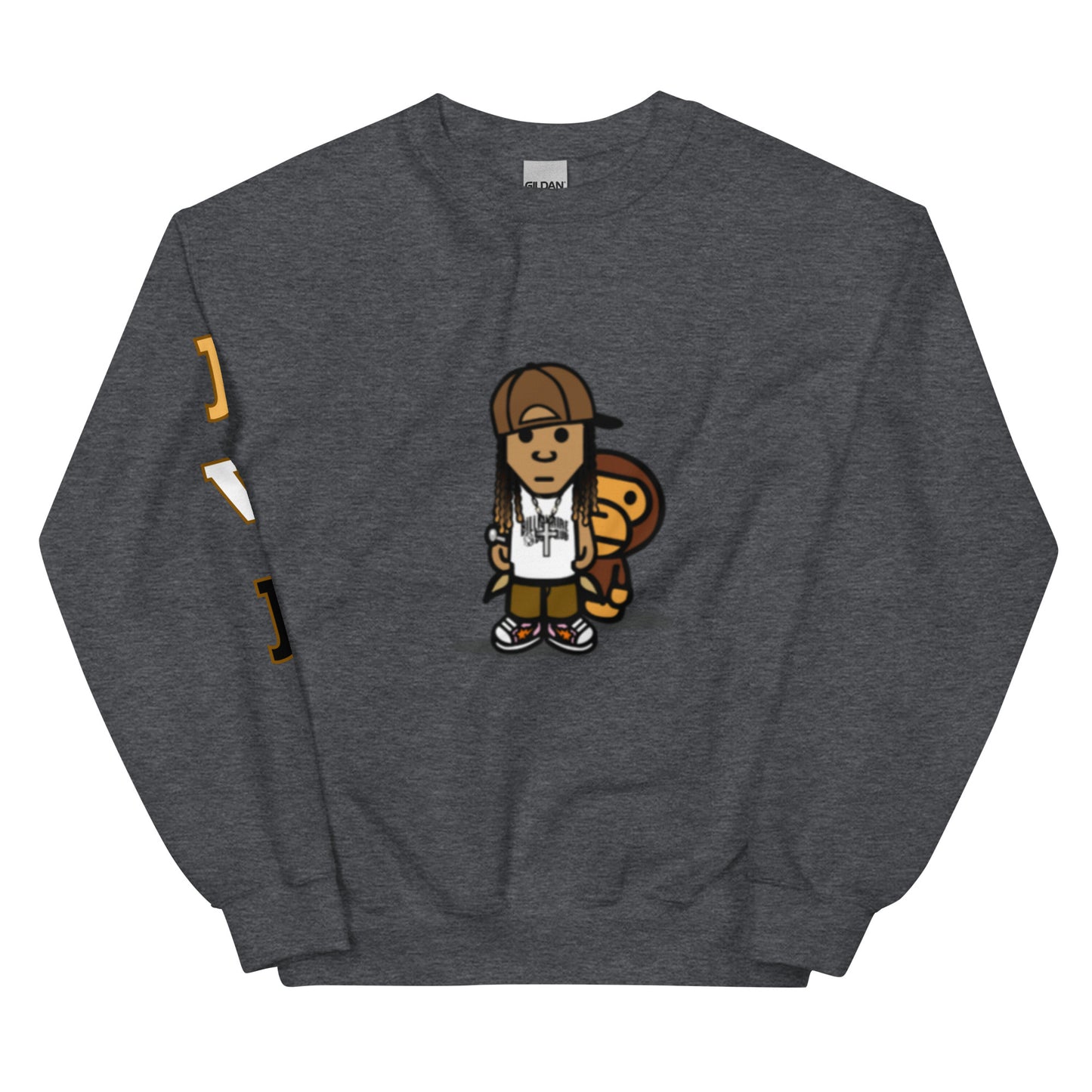 Brown JVJ Unisex Sweatshirt