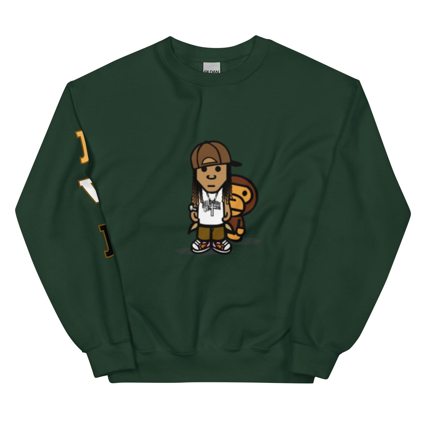 Brown JVJ Unisex Sweatshirt