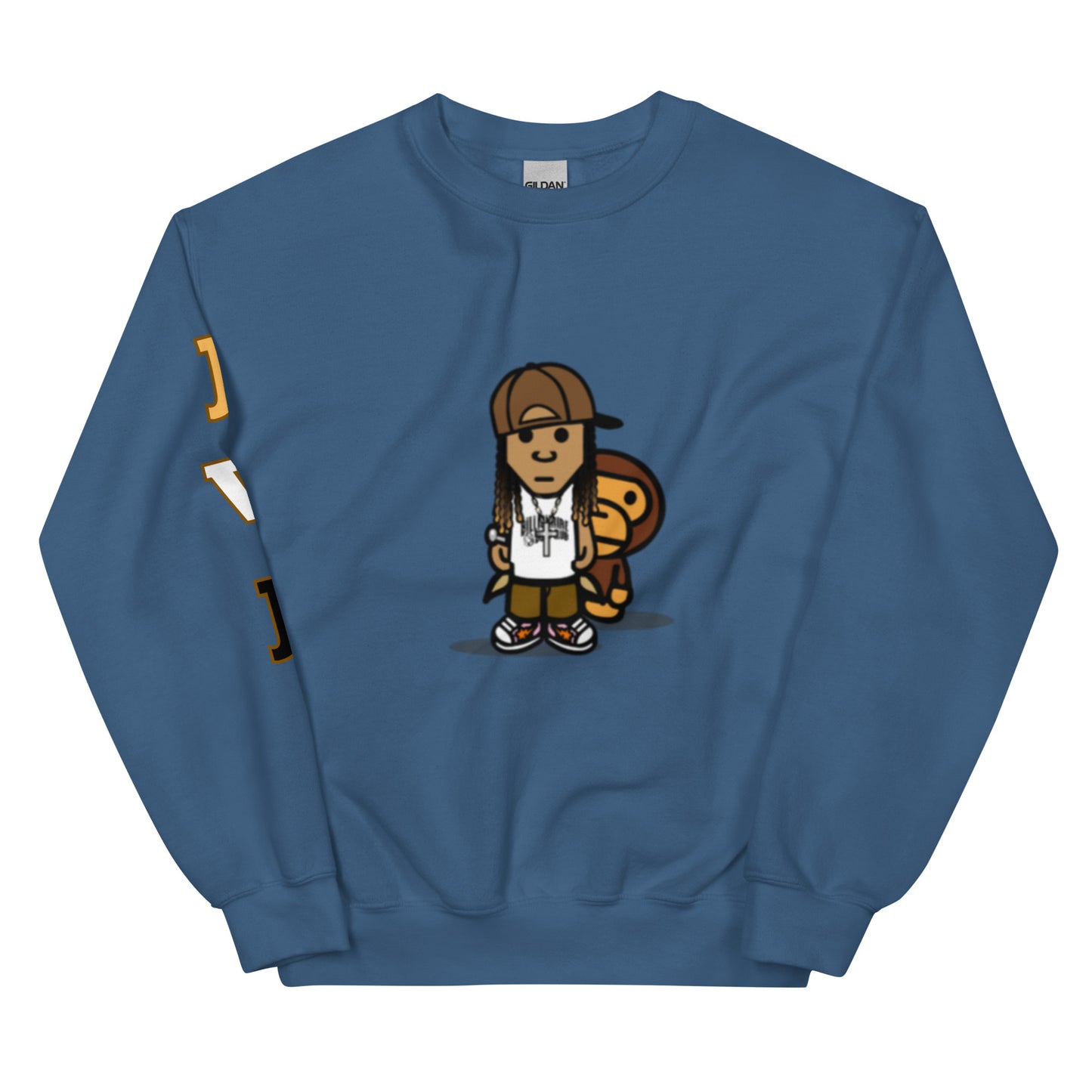 Brown JVJ Unisex Sweatshirt