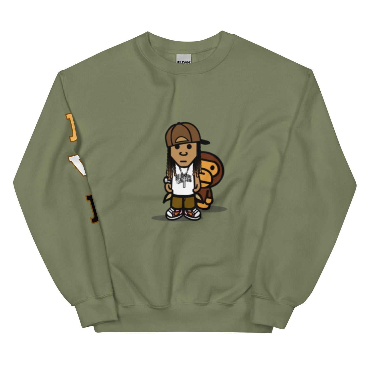 Brown JVJ Unisex Sweatshirt