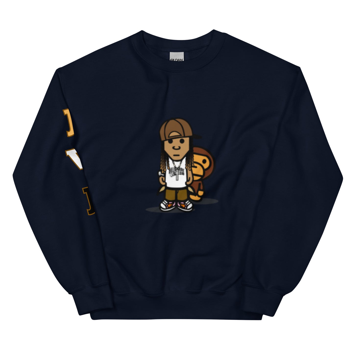 Brown JVJ Unisex Sweatshirt