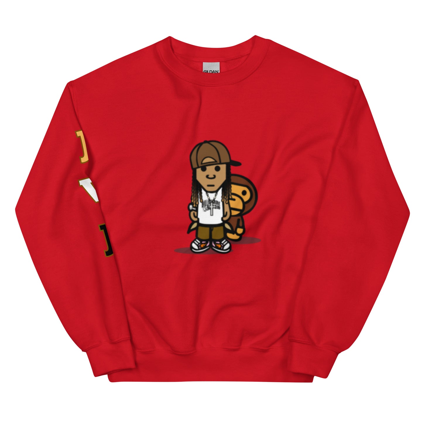 Brown JVJ Unisex Sweatshirt