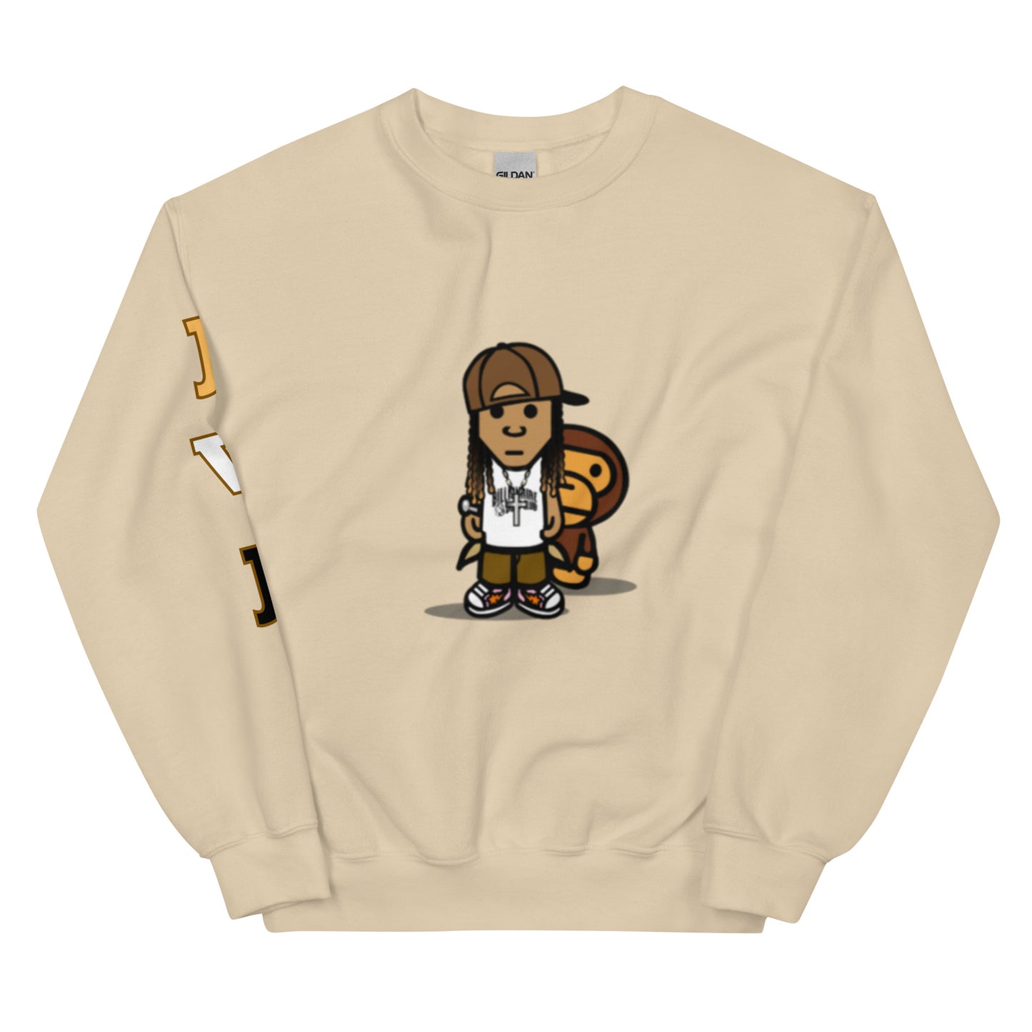 Brown JVJ Unisex Sweatshirt