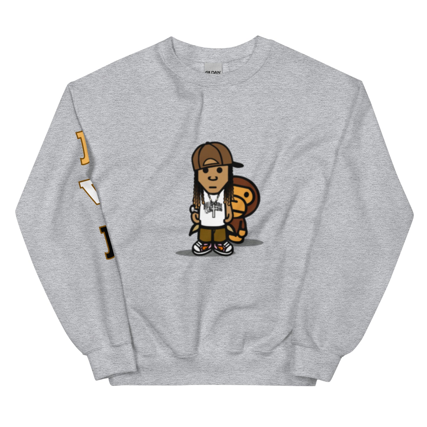 Brown JVJ Unisex Sweatshirt