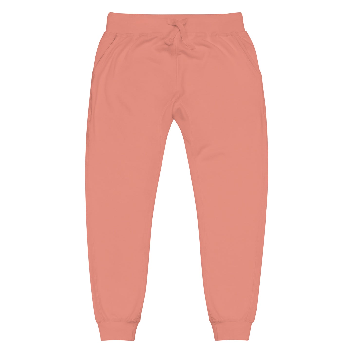 Brown JVJ Unisex fleece sweatpants